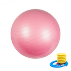 Il vuoto piegato ha imballato la palla ecologica del PVC della palla di yoga di forma fisica della palla dell'equilibrio di yoga di massaggio 34inch di 85cm